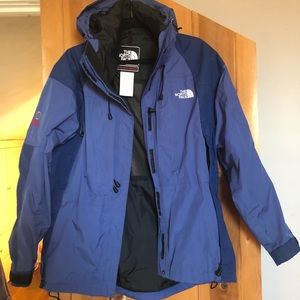 The North Face royal blue jacket